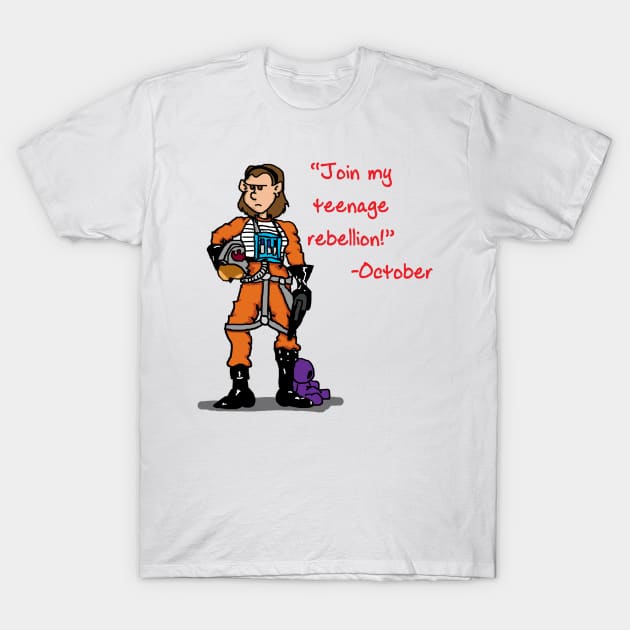 Teenage Rebellion T-Shirt by TheWorldofWitt